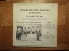 CUCA LP RECORD KS 5178/MIKE RYBA/FOR PEOPLE LIKE YOU/ VG/VG+ POLKA — photo 2
