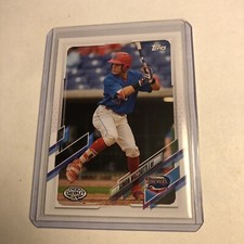 2021 Topps Pro Debut Paper Base Prospect Rookie Card #136 Simon Muzziotti