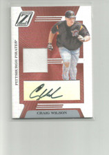 2005 ZENITH Z-JERSEYGRAPHS #7 CRAIG WILSON  JERSEY AUTO  023/100