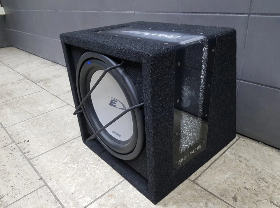 Alpine SBG-1244BP 30 cm subwoofer 800 W +amplificatore Aplha Tek  - Immagine 2 di 2