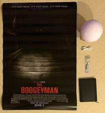 Boogeyman (2023) Promotional One Sheet Poster, Moon Light, Journal + Keychain
