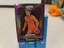 2022 Panini Prizm World Cup Qatar - Frenkie de Jong #155 Purple
