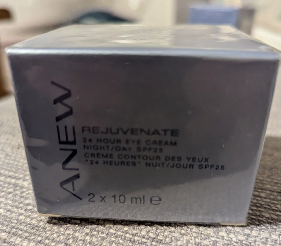 Avon Anew Rejuvenate 24 hour Eye Cream SPF 25 Day/Night 2x10ml BNIB Discontinued - Image 3 of 3