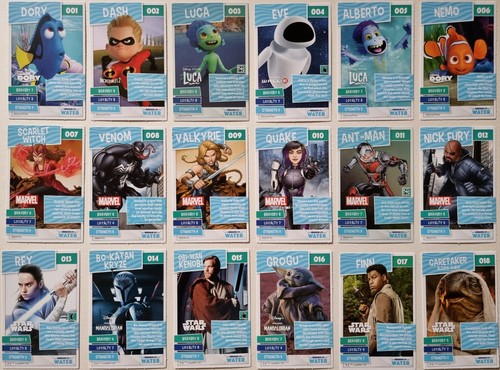 Sainsburys Disney HEROES ON A MISSION Single Cards 2021 (Select your card!) - Foto 3 di 154