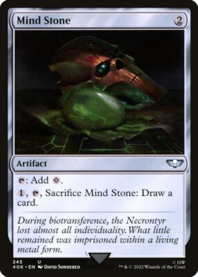 4x Mind Stone #245 - NM - Warhammer 40,000 - SPARROW MAGIC mtg
