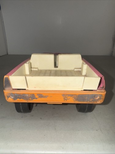 Vintage 1966 Structo Thunderbolt Pink With Less Marking On Base/ Different Wheel - Picture 5 of 24