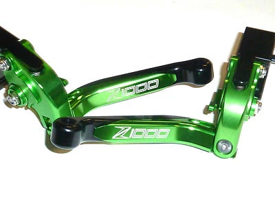 KAWASAKI Z1000 2007-2016 Leviers Frein Et Embrayage Rabattables Réglables - Photo 1/4