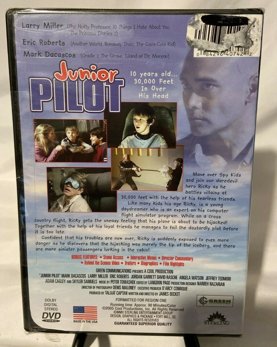 Junior Pilot DVD Eric Roberts, Mark Dacascos, Larry Miller