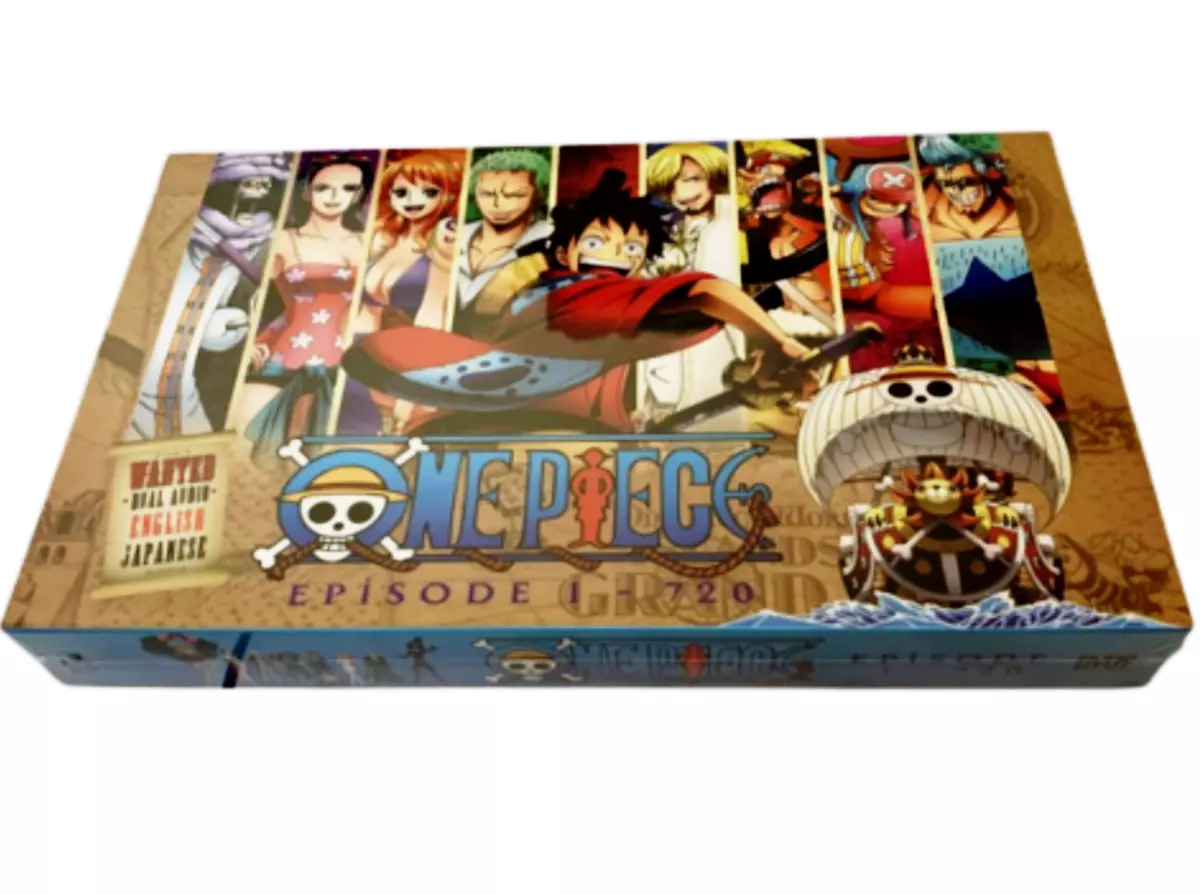 DVD One Piece Collection Series Eps 1 720 English Dubbed 