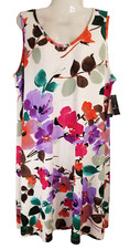 Ronni Nicole Women's Dress Floral Design Sleeveless NEW with Tags Size XXL