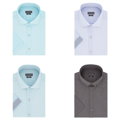 Van Heusen Dress Shirt Mens Slim-Fit 