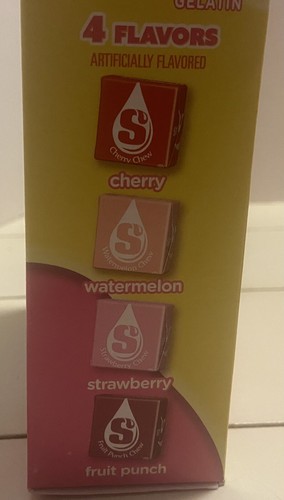 8 Starburst 4 Gelatina Aromatizzata Gelatina Ciliegia Anguria Fragola Frutta Punch - Foto 6 di 13