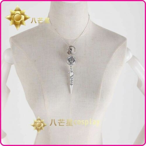 Final Fantasy XIII FF13-2 SERAH FARRON Ring Necklace Pendant Cosplay Prop Gift - Afbeelding 1 van 5