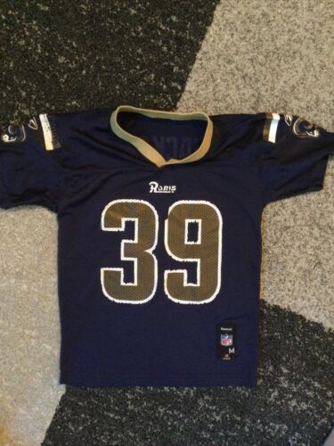 Vintage Reebok NFL St Louis Rams Steven Jackson 39 Jersey Youth Size M 10/12 - Picture 1 of 2