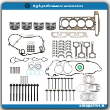 Engine Rebuild Overhaul Connecting Rod & Pistons Kit For 10-17 GMC Terrain 2.4L
