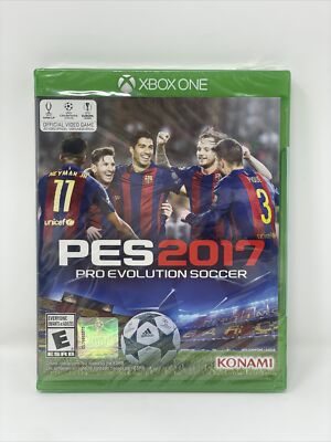 PES 2017 Pro Evolution Soccer  XBOX ONE Brand New Factory Sealed XBX1