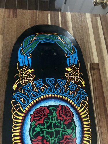 Santa Cruz Skateboard Deck Eric Dressen Celtic Roses Negro - Imagen 2 de 12