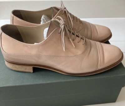 Hobbs Derby Nude Beige Shoes Size UK