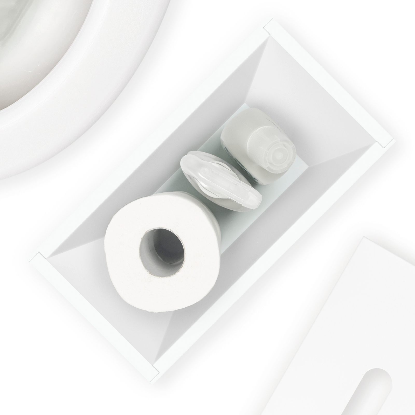 White Shaker Slimline Wooden Multipurpose Bathroom Storage Unit eBay