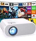 Projector, Native 1080P Full Hd Bluetooth
