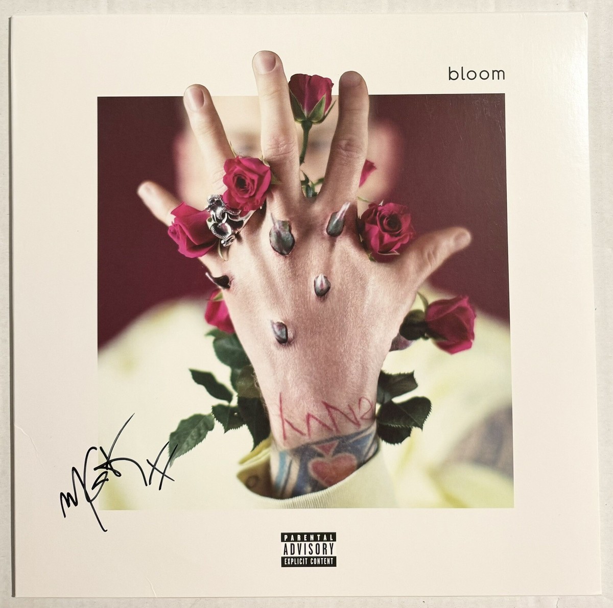 MGK Machine Gun Kelly Signed Autographed Bloom Vinyl Album