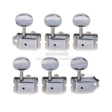 Vintage Tuning Pegs Keys Tuners Machine Heads For Electric Guitar 6R Chrome