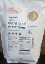 NATUREBELL ORGANIC NUTRITIONAL YEAST FLAKES - 2 LB