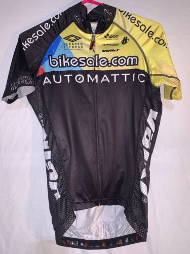 Maglietta Hincapie Team Cycling maniche corte con tasche. Taglia XS. $60... OBO - Foto 1 di 5