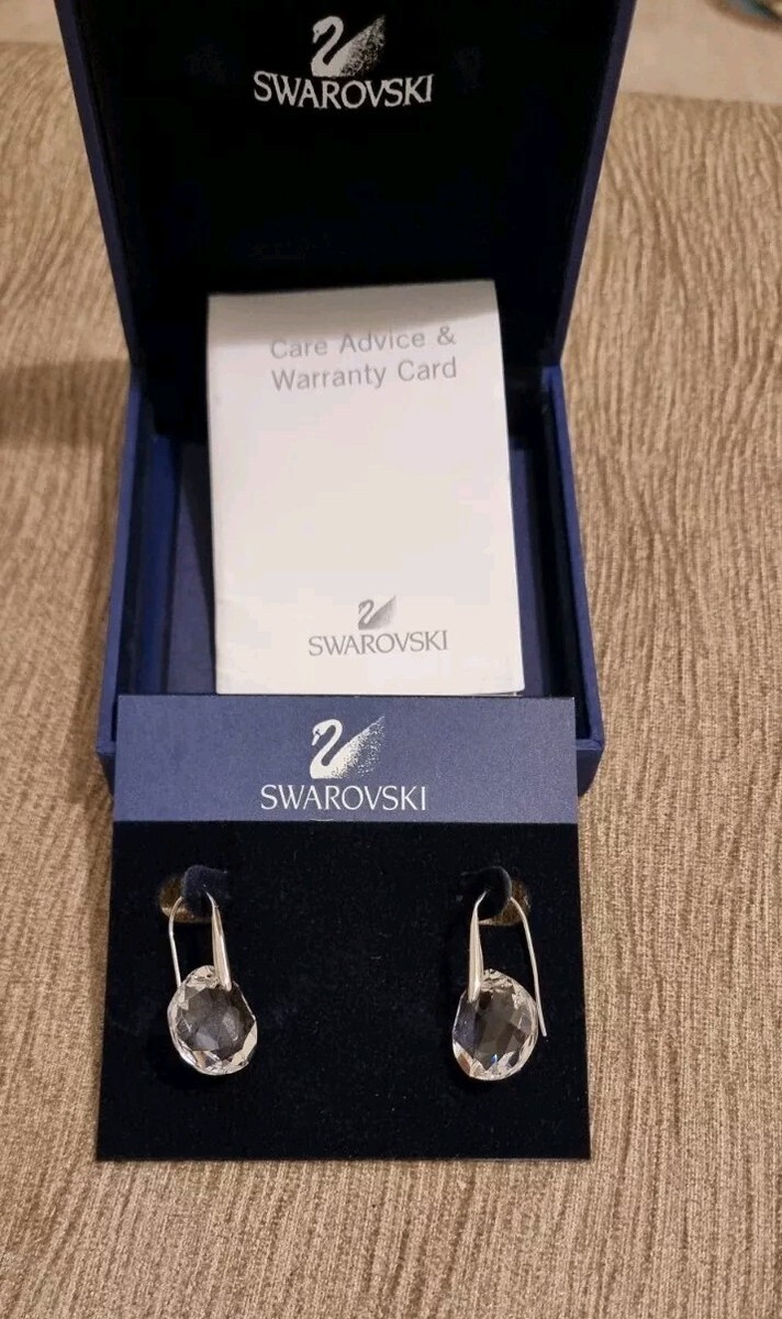 SWAROVSKI　Galet Clear Crystal ピアス Swarovski Crystal Galet Pierced Earrings 665159 Authentic | eBay