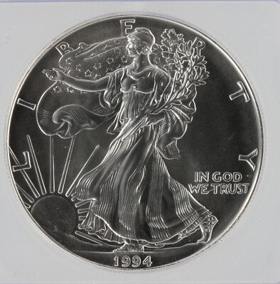 1994 Silver Eagle ICG MS70 S$1 Philadelphia Mint | eBay