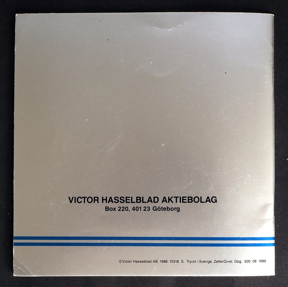 Original Hasselblad 2003FCW 2000FCW Camera User Manual (S) 1988 Edition - Image 2 of 4