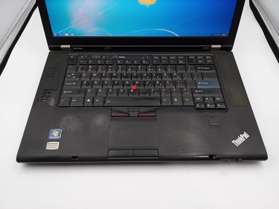 Lenovo ThinkPad W510 15" Laptop Intel i7-720Q 10GB RAM 500GB HDD Win7 880M -RR - Image 2 of 4