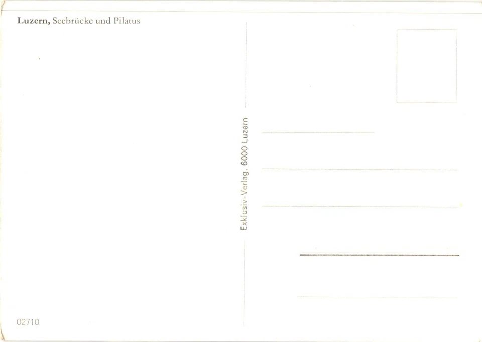 Postal de autobuses y coches de Lucerna Suiza Pier y Pilatus Foto 2 de 2