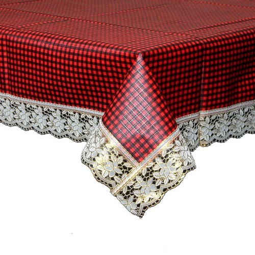 PVC 4 Seater Table Cover Floral Rectangular Table Cloth Tablecloth 40x60 Inches - Picture 21 of 38