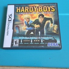 The Hardy Boys Treasure on the Tracks Nintendo DS Game COMPLETE Mint Rare Fun