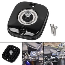 Front Brake Master Cylinder Cover For Harley Dyna Softail Road Street Glide Flhx
