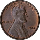 1932 1c Lincoln Wheat Cent ~ Uncirculated