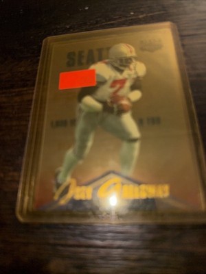 Joey Galloway 1996 Classic Clear Assets Card #31 Seattle Seahawks Ohio State