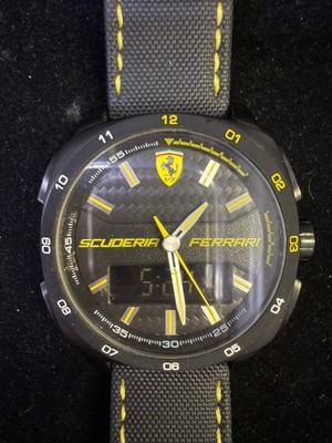 🏁 Scuderia Ferrari SF-18 Hybrid Chronograph Watch – Analog