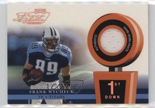 2002 Playoff Piece of the Game Materials 1st Down 135/250 Frank Wycheck 1k05