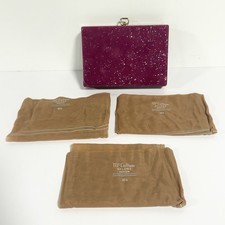 Vintage McCallum Nylons Full Fashion Stockings Sz 10.5 Lot Of 3 W/ Clutch NEW