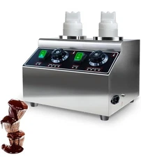 Electric Sauce Bottle Warmer, 0.68x2 Qt Commercial Hot Fudge/Nacho Cheese Warmer