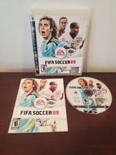 Playstation 3 PS3 EA Sports FIFS Soccer 09 Video Game CIB with manuel