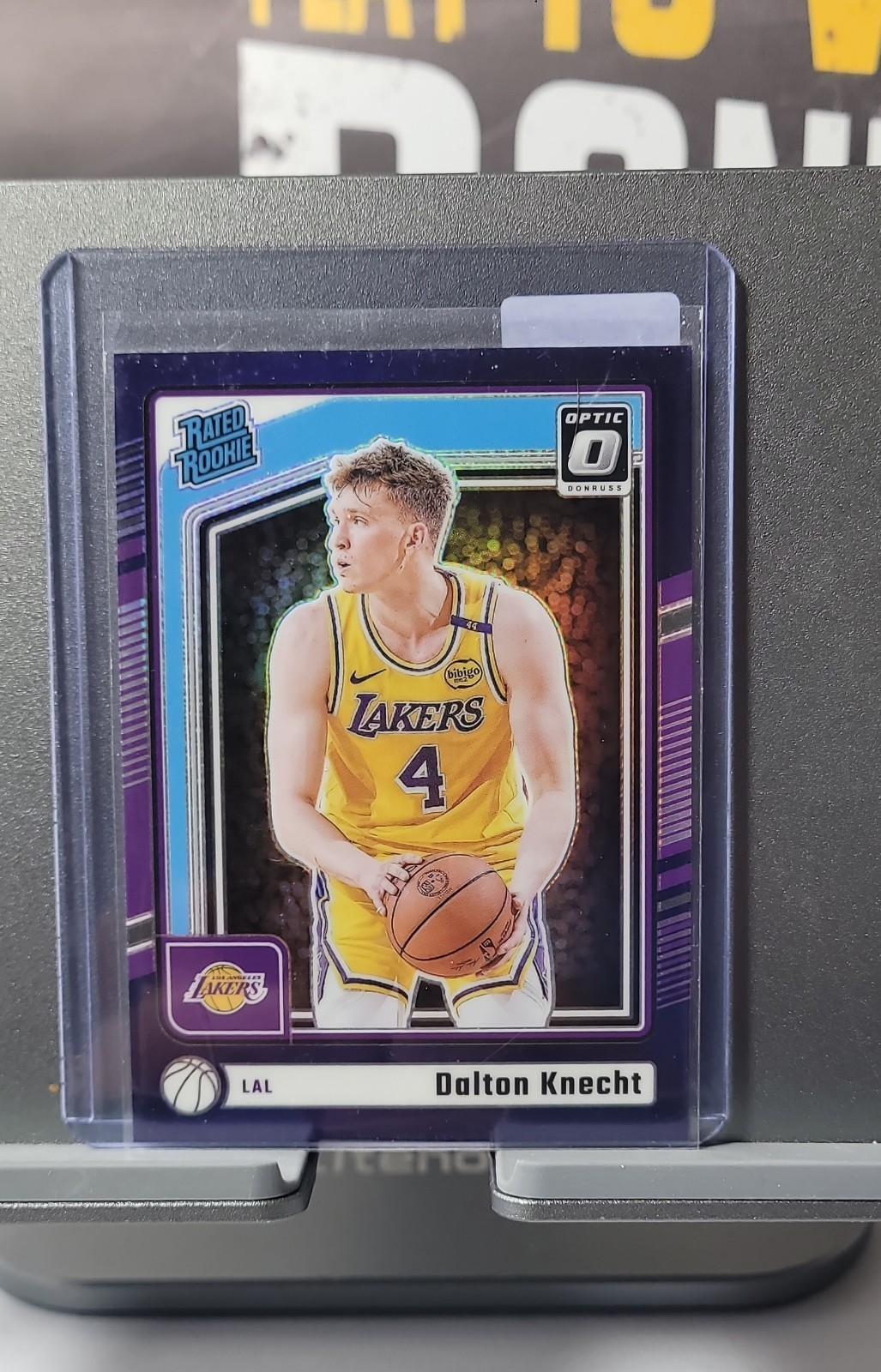 2024-25 Panini Donruss Optic - Rated Rookie Dalton Knecht #256 Purple Prizm (RC)