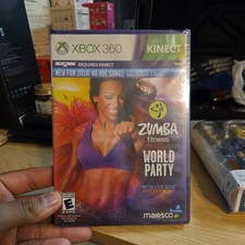 Zumba Fitness World Party (Microsoft Xbox 360, 2013) Sealed NEW