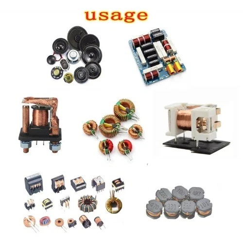 Alambre de cobre azul alambre esmaltado bobina electromagnética bobinado alambre fabricación Foto 2 de 4