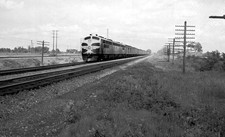 Negative - Erie Railroad EMD F-3 Diesel Unit No. 802