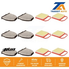Air Cabin Filters (12 Total) Kit For Mercedes-Benz E400 SL450 CLS400 S450 SL400