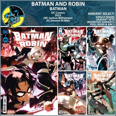 Batman & Robin (2023) #7 8 9 10 11 DC Comics COVER SELECT