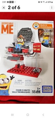Mega Bloks Despicable Me Minions Chair-O-Matic Movie Figure Set NRFB 2015